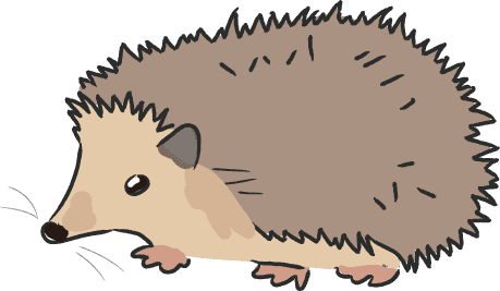 egel-rechts-vrijstaand